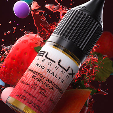 Elux Legend Strawberry Watermelon Bubblegum 10ml Nic Salt Eliquid