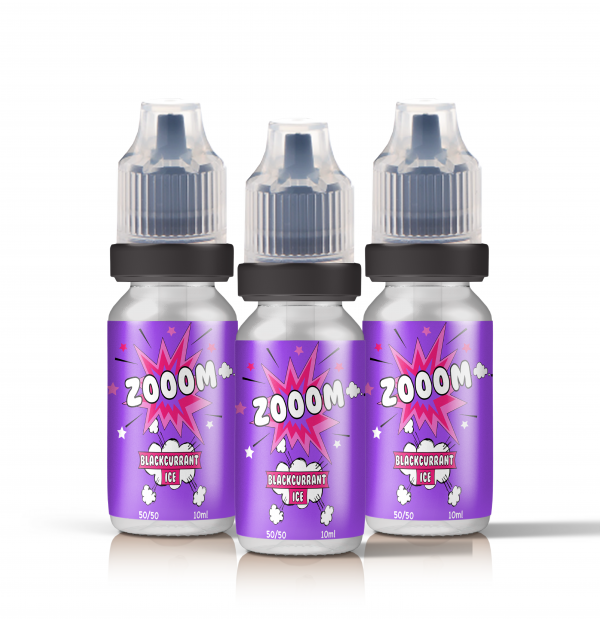 Zooom Blackcurrant Ice 10ml Eliquid