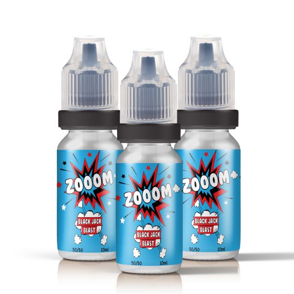 Zooom Black Jack Blast 10ml Eliquid