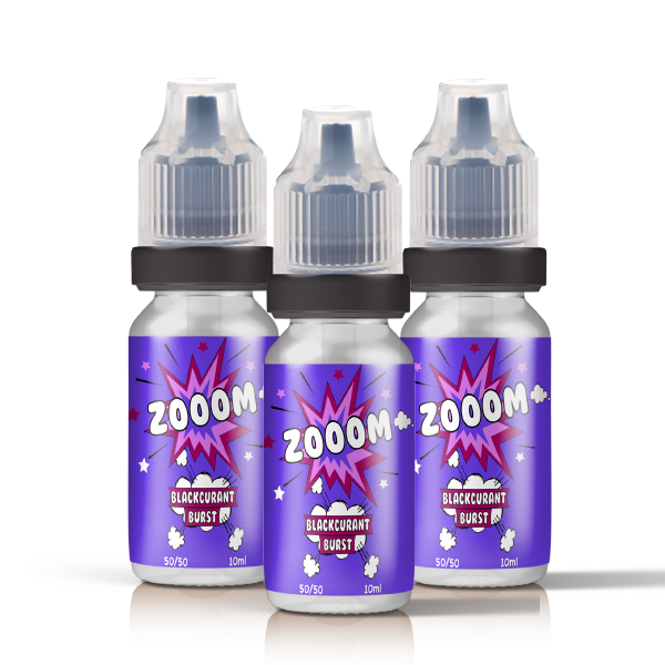 Zooom Blackcurrant Burst 10ml Eliquid