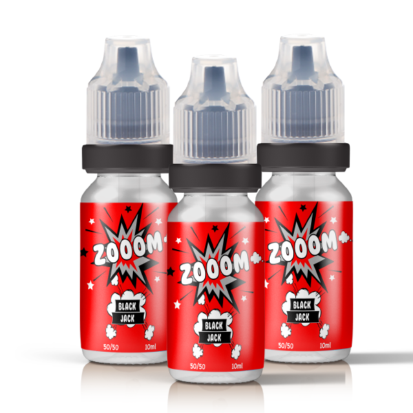 Zooom Black Jack 10ml Eliquid