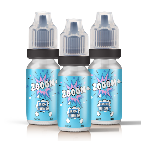 Zooom Bangin' Blueberry 10ml Eliquid