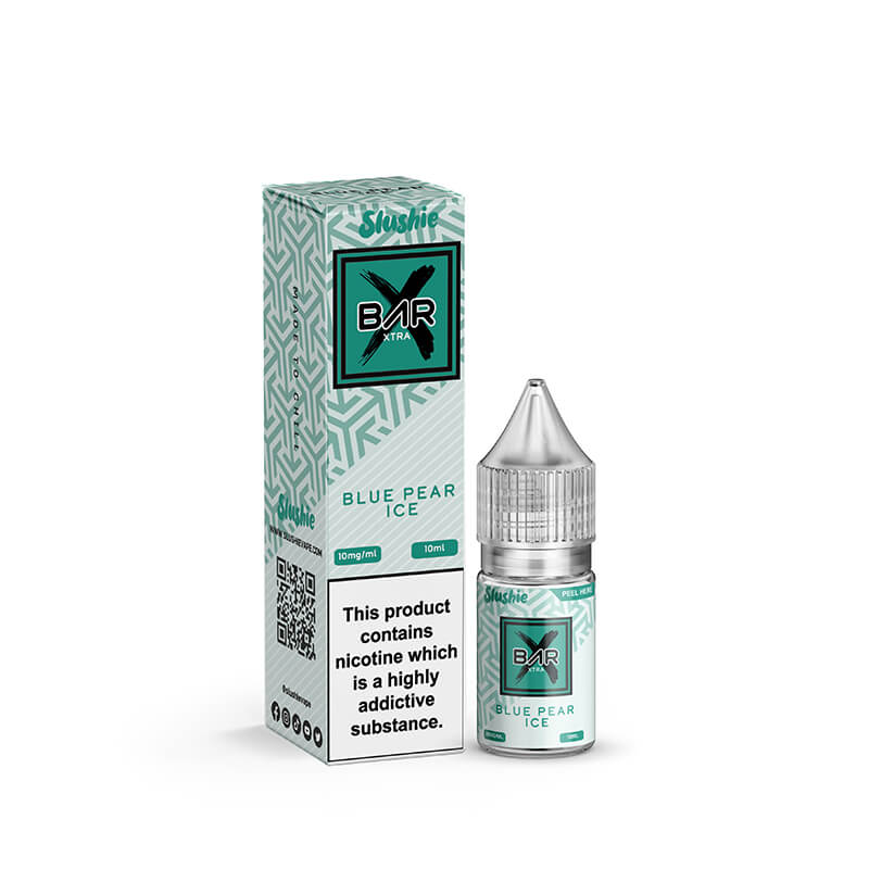 Slushie Bar Xtra Blue Pear Ice 10ml Nic Salt Eliquid