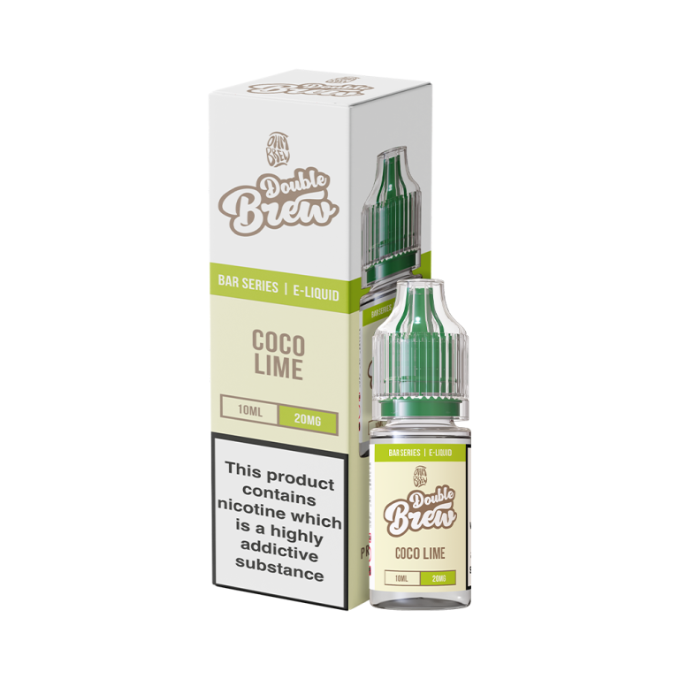 Double Brew Coco Lime 10ml Nic Salt E-Liquid