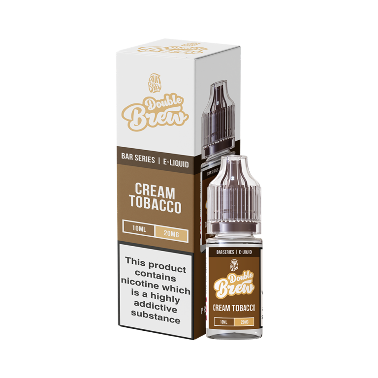Double Brew Cream Tobacco 10ml Nic Salt E-Liquid