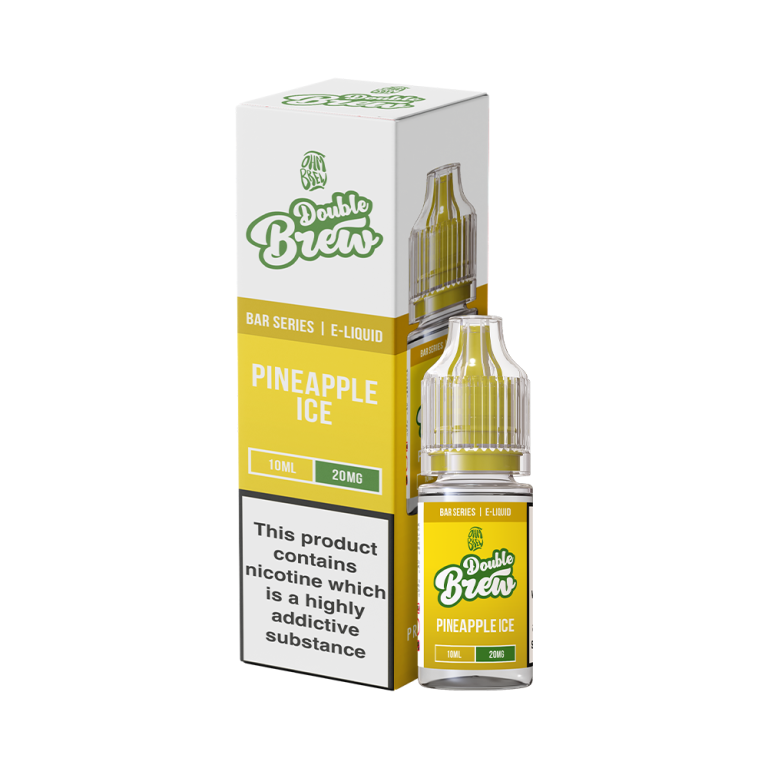 Double Brew Pineapple Ice 10ml Nic Salt E-Liquid