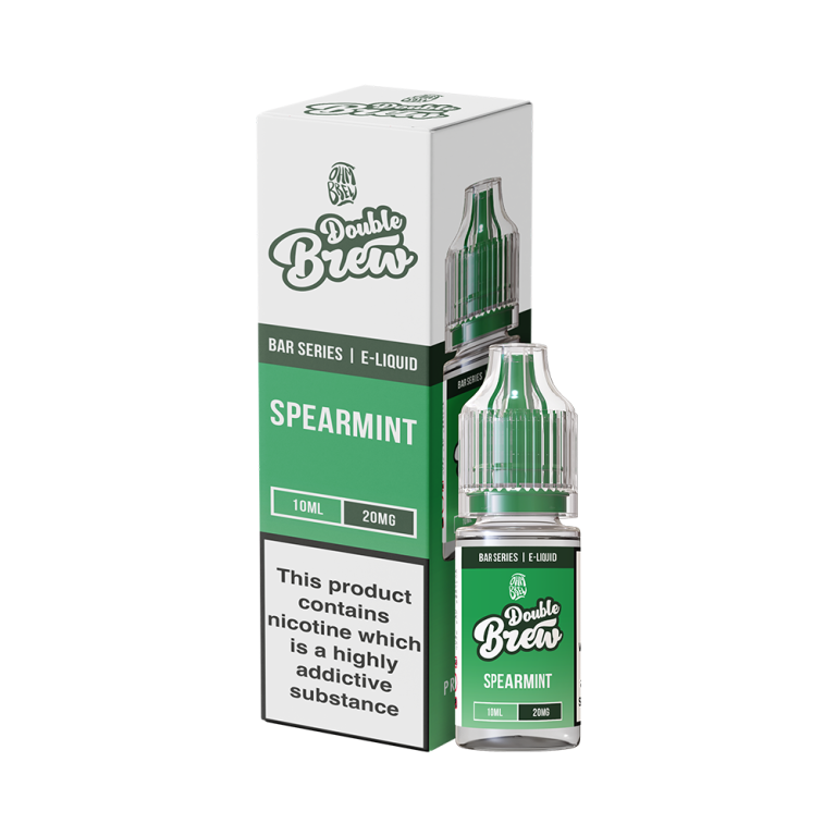 Double Brew Spearmint 10ml Nic Salt E-Liquid