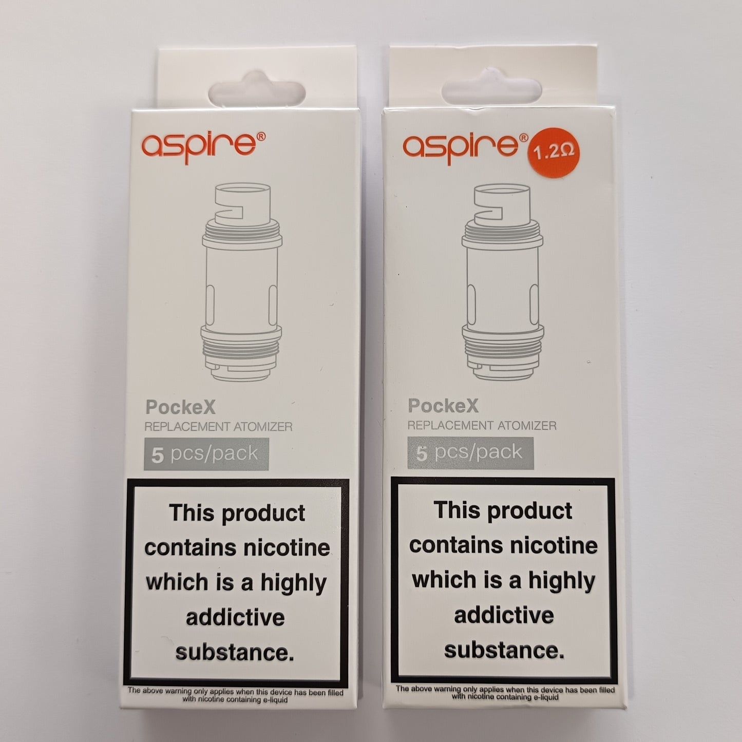 Aspire Pockex coils (Pack of 5)