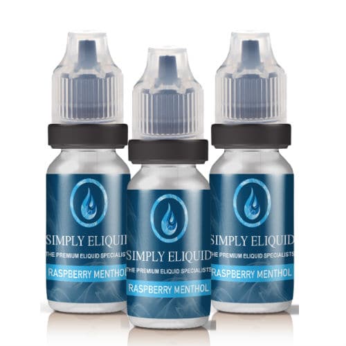 Simply Eliquid Raspberry Menthol 10ml Eliquid