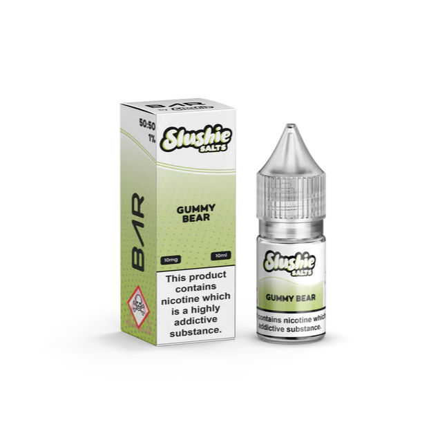 BAR by Slushie Gummy Bear 10ml Nic Salt Eliquid
