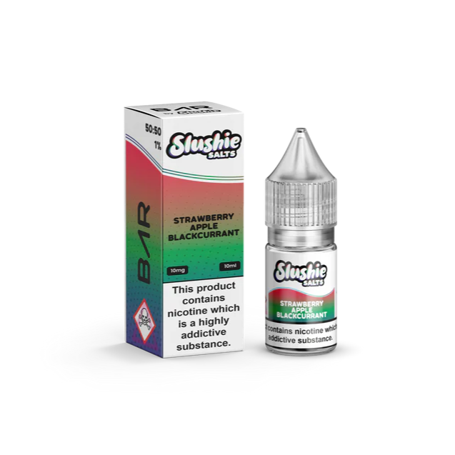 BAR by Slushie Strawberry Apple Blackcurrant 10ml Nic Salt Eliquid