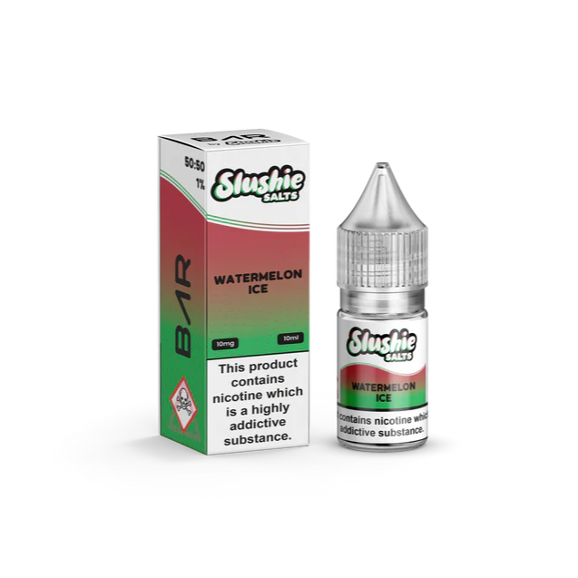 BAR by Slushie Watermelon Ice 10ml Nic Salt Eliquid