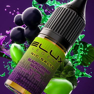 Elux Legend Blackcurrant Menthol 10ml Nic Salt Eliquid