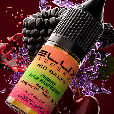 Elux Legend Cherry Sour Raspberry 10ml Nic Salt Eliquid
