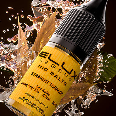 Elux Legend Straight Tobacco 10ml Nic Salt Eliquid