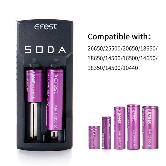 Efest Soda Dual Battery Charger