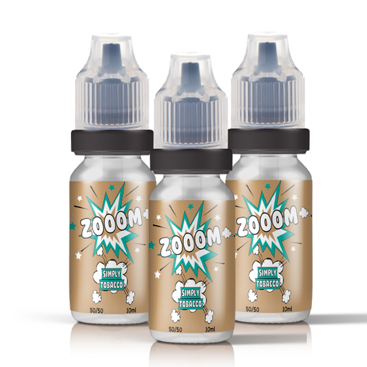 Zooom Simply Tobacco 10ml Eliquid