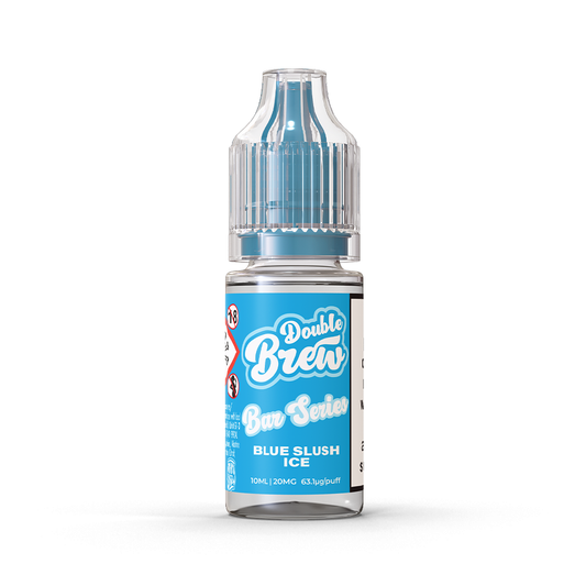 Double Brew Blue Slush Ice 10ml Nic Salt E-Liquid