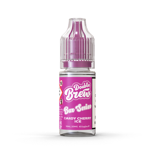 Double Brew Candy Cherry Ice 10ml Nic Salt E-Liquid