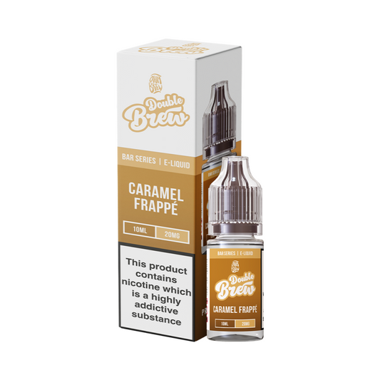 Double Brew Caramel Frappe 10ml Nic Salt E-Liquid
