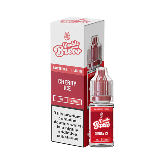 Double Brew Cherry Ice 10ml Nic Salt E-Liquid