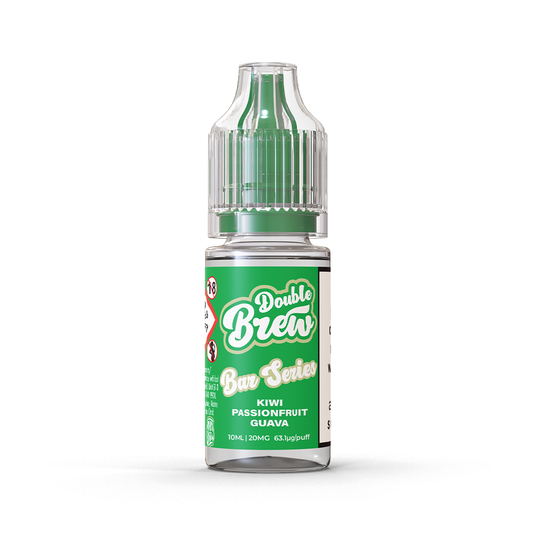 Double Brew Kiwi Passionfruit Guava 10ml Nic Salt E-Liquid