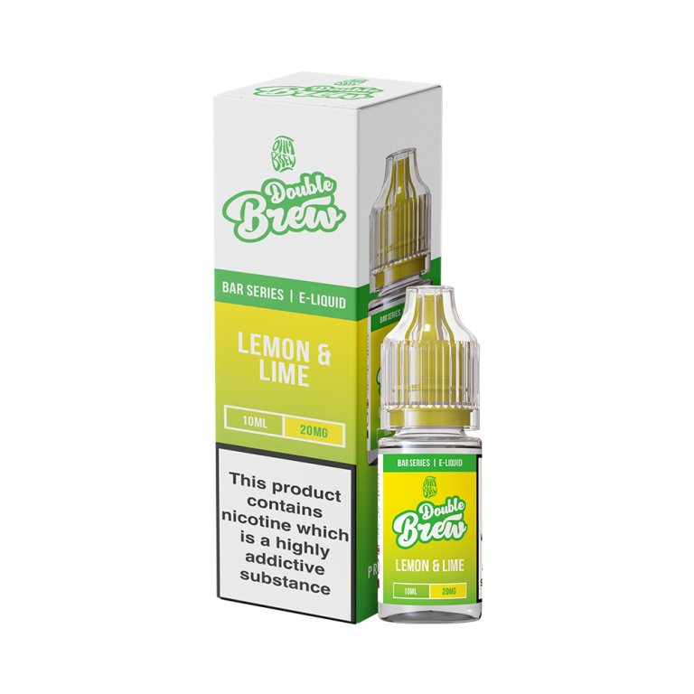 Double Brew Lemon & Lime 10ml Nic Salt E-Liquid