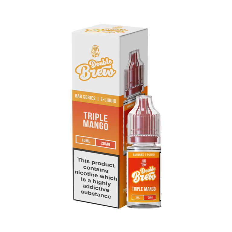 Double Brew Triple Mango 10ml Nic Salt E-Liquid