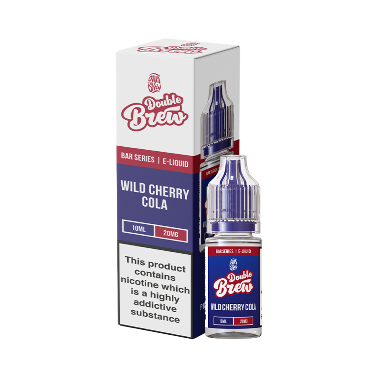Double Brew Wild Cherry Cola 10ml Nic Salt E-Liquid
