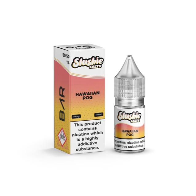 BAR by Slushie Hawaiian Pog 10ml Nic Salt Eliquid