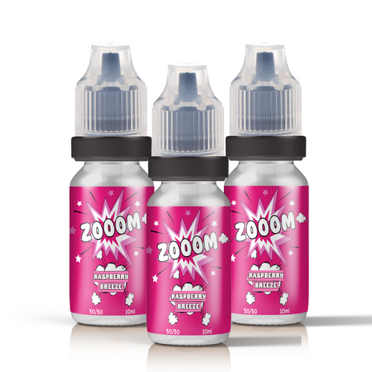 Zooom Raspberry Breeze 10ml Eliquid