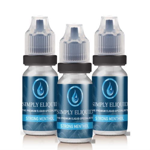 Simply Eliquid Strong Menthol 10ml Eliquid