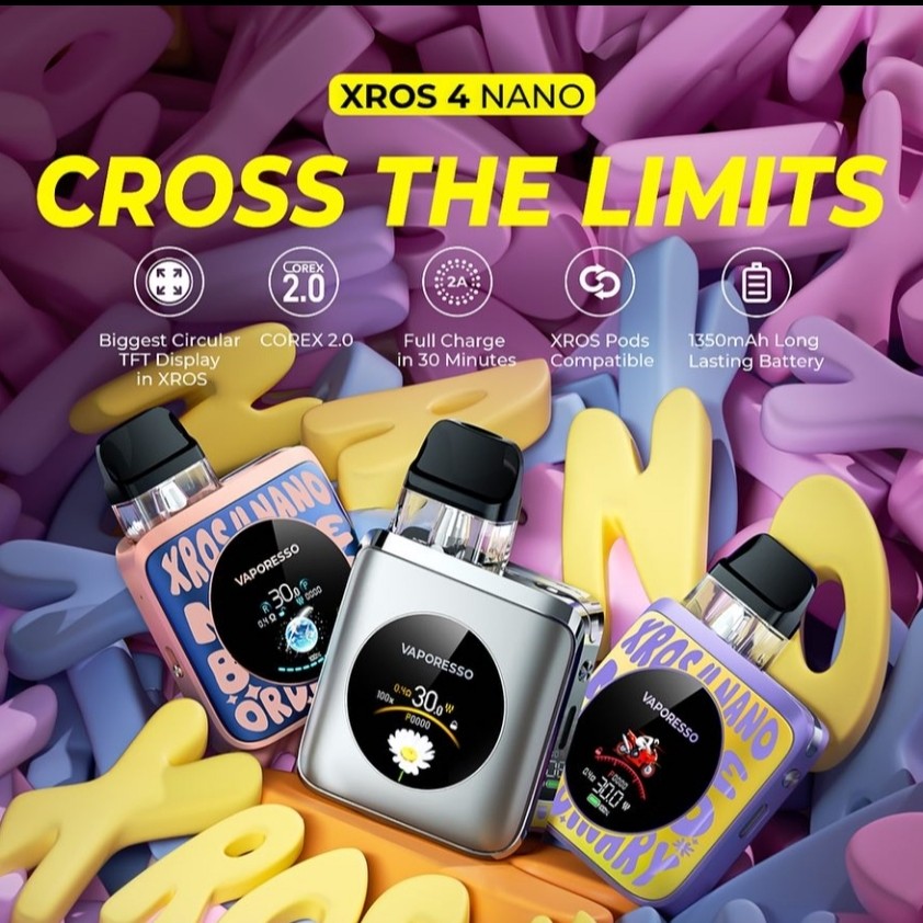 Vaporesso Xros 4 Nano Pod Kit