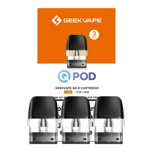 Geekvape Q Series refillable pods (Pack of 3)