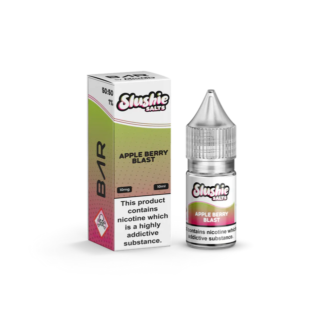 BAR by Slushie Apple Berry Blast 10ml Nic Salt Eliquid
