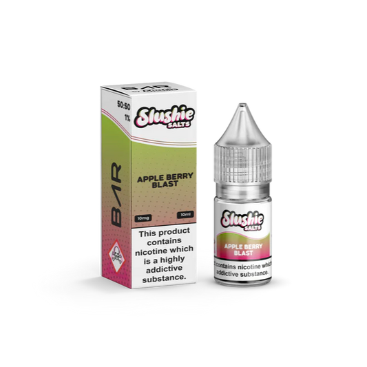 BAR by Slushie Apple Berry Blast 10ml Nic Salt Eliquid