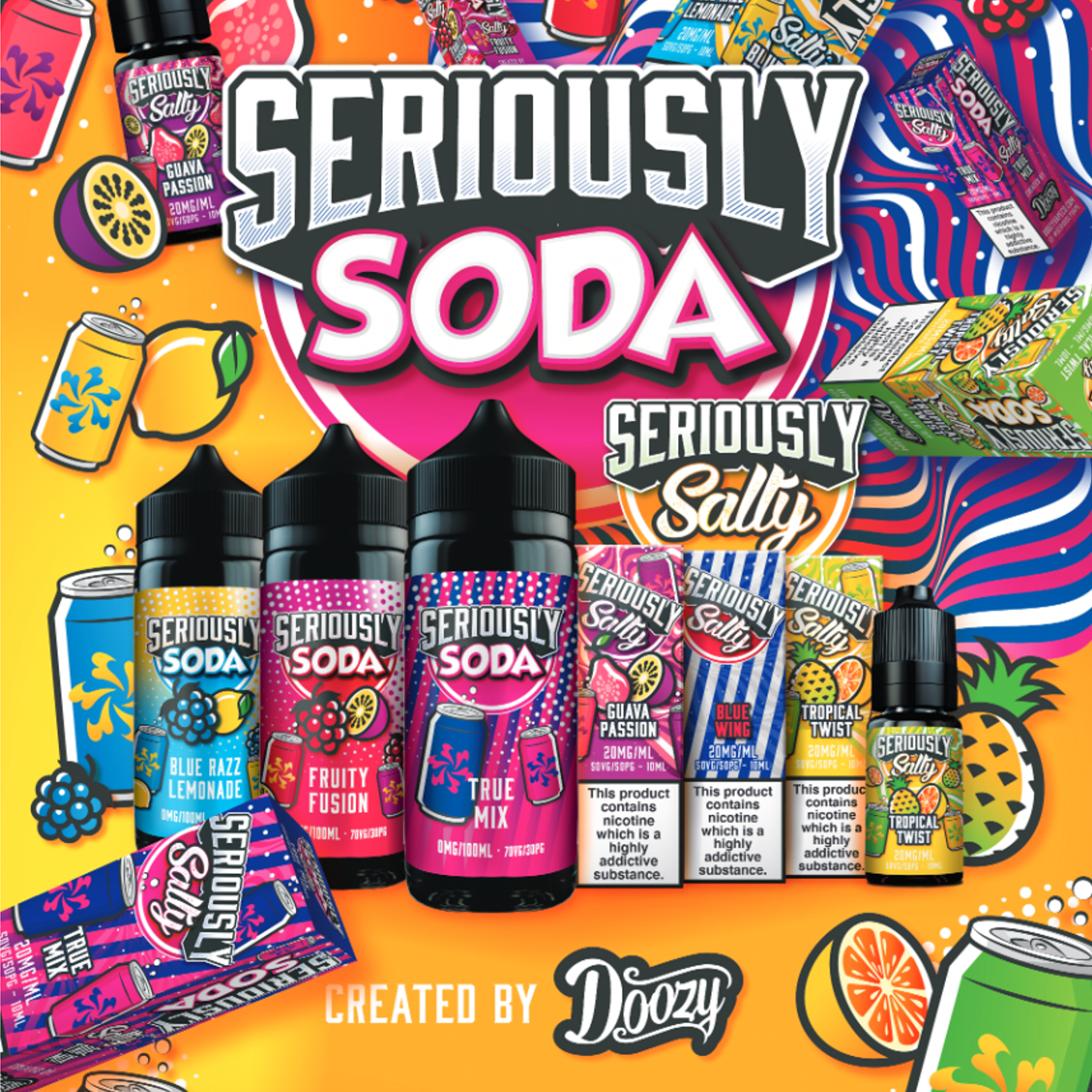 Seriously Soda 100ml Shortfill Eliquid