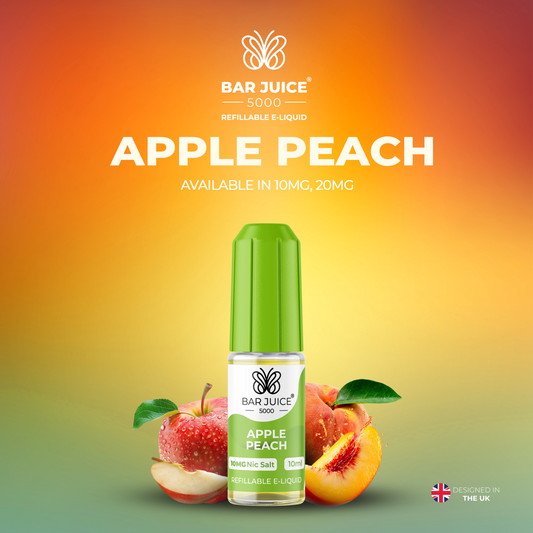 Bar Juice 5000 Apple Peach 10ml Nic Salt Eliquid