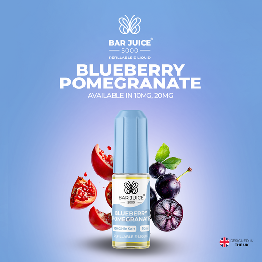 Bar Juice 5000 Blueberry Pomegranate 10ml Nic Salt Eliquid