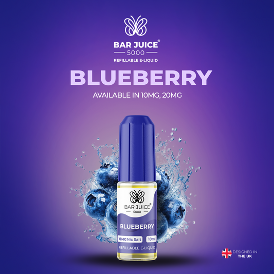 Bar Juice 5000 Blueberry 10ml Nic Salt Eliquid