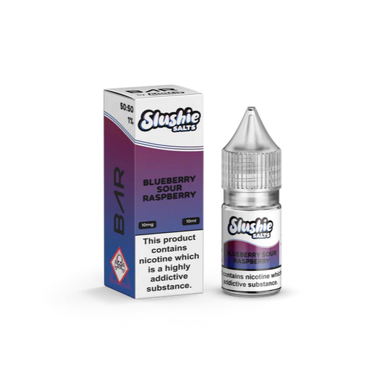 BAR by Slushie Blueberry Sour Raspberry 10ml Nic Salt Eliquid