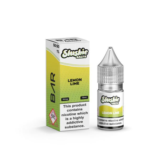 BAR by Slushie Lemon & Lime 10ml Nic Salt Eliquid