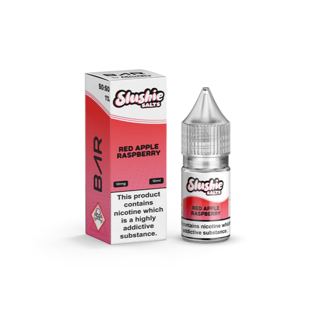 BAR by Slushie Red Apple Raspberry 10ml Nic Salt Eliquid